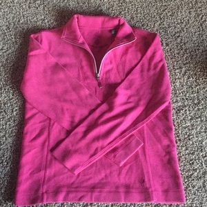 Pink Tommy Bahama Warm Long Sleeve Zip Up Sweater